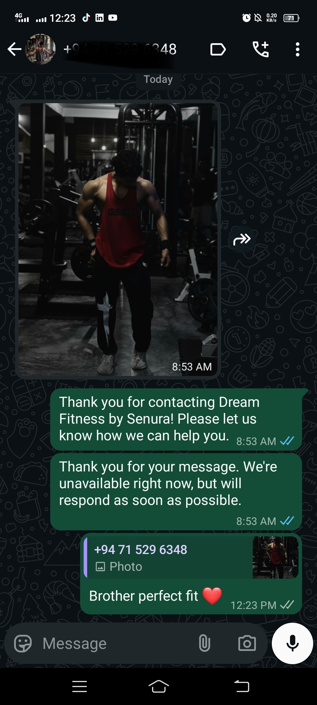 Customer — Black Bottoms